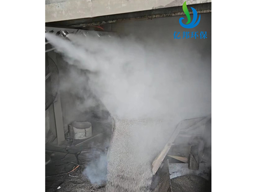唐山铸造厂砂料运送区干雾抑尘降温降尘